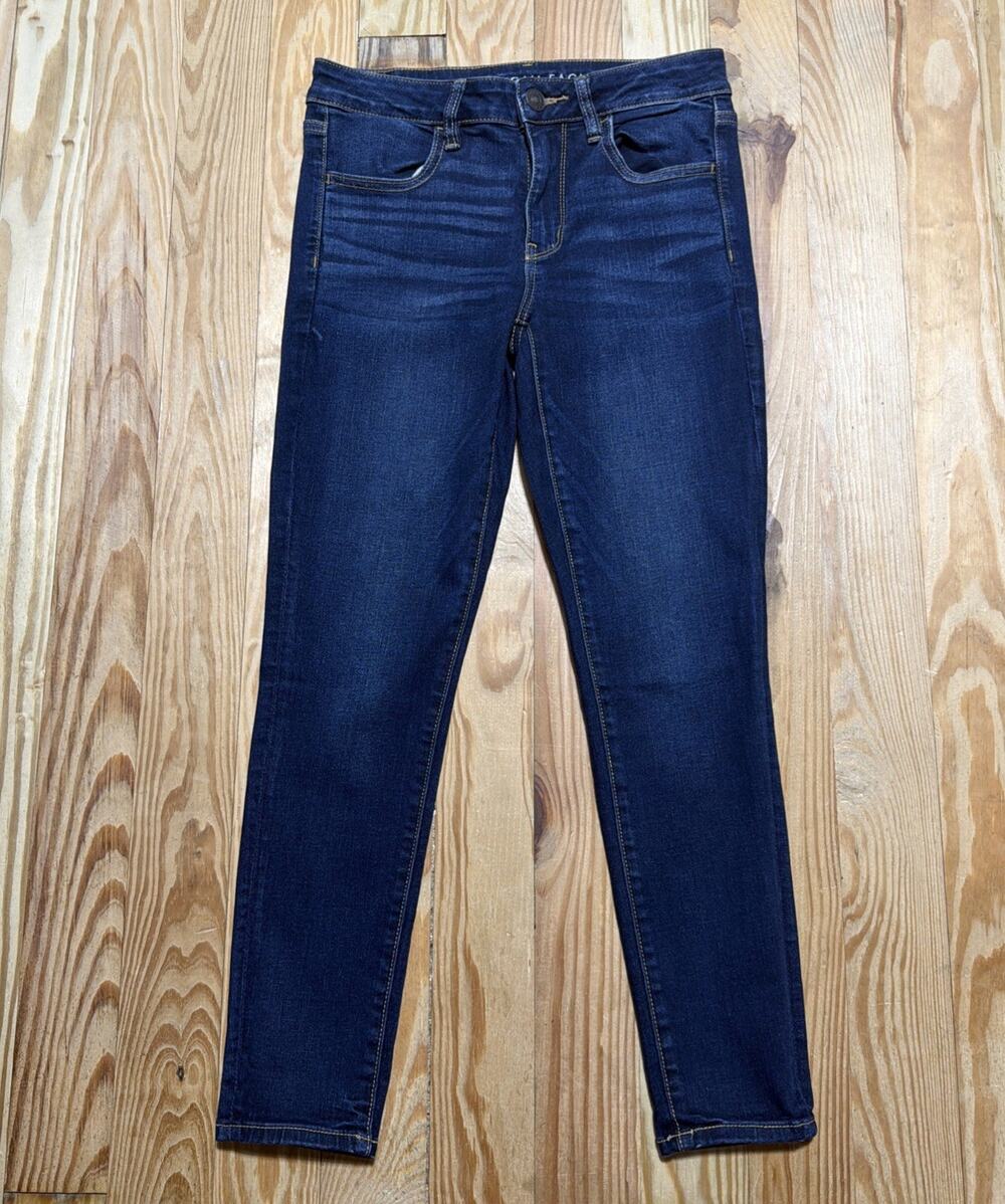 AMERICAN EAGLE Jegging next level Stretch Denim Womens Size 8 Short 29x26.5